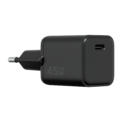 Сетевое зарядное устройство Magssory Nano мощностью 45 Вт (USB-C) (GaN)
